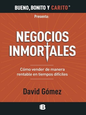 cover image of Negocios inmortales
